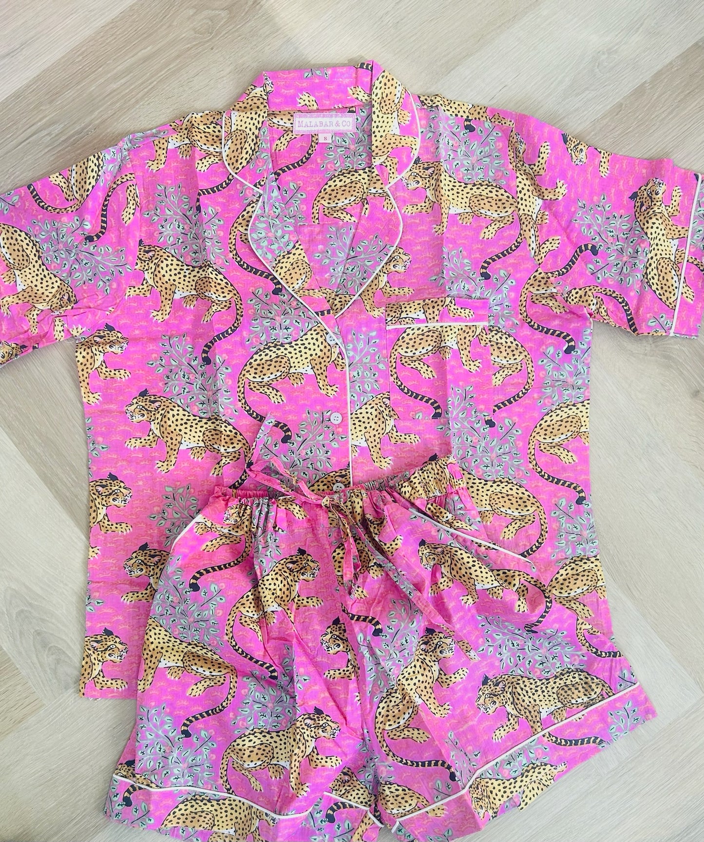 Kid’s PJs - Pink Cheetah